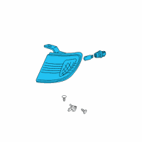 OEM Park/Marker Lamp Diagram - 81610-04080