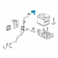 OEM Chevrolet Cruze Limited Sensor Diagram - 13505369