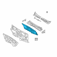 OEM Kia Rio5 Panel Complete-Dash Diagram - 643001G351