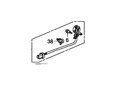 Acura 72182-SEP-A01 Switch Assembly, Driver Side Door Cylinder