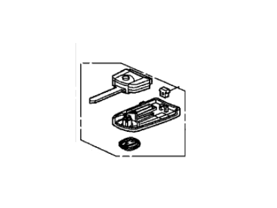 Acura 35119-SEP-305 Key, Immobilizer & Transmitter (Memory 1) (Blank)