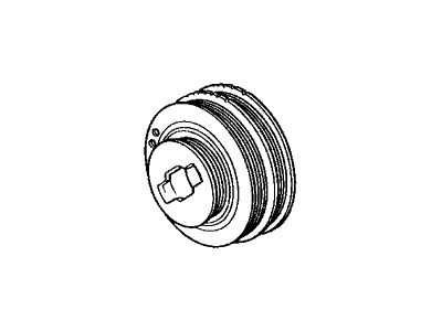 Acura 13810-P1R-003 Pulley, Crankshaft