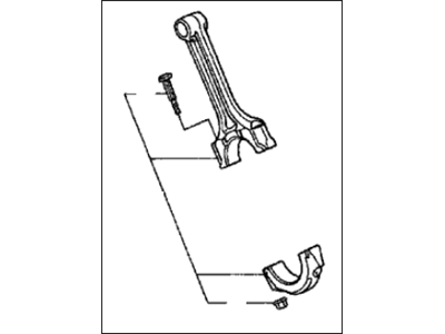 Acura 13210-PY3-000 Rod, Connecting