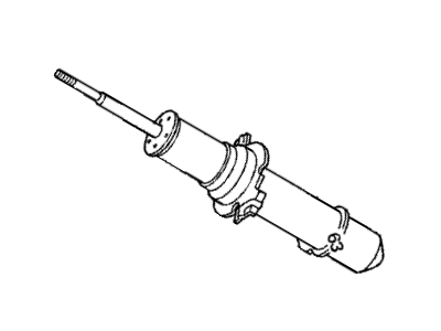 Acura 51606-SZ5-A02 Shock Absorber Unit, Left Front