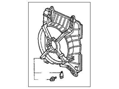 Acura 19015-P5G-A01 Shroud (Denso)