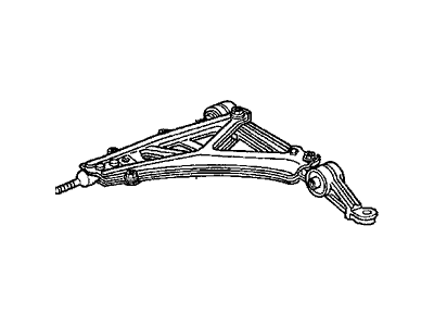 Acura 51360-SZ5-A00 Arm Assembly, Left Front (Lower)