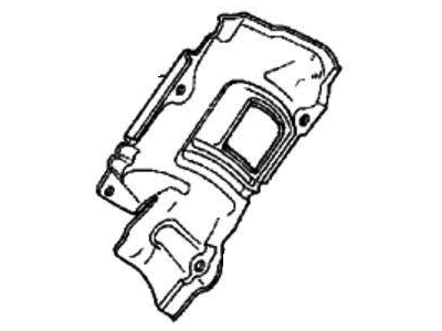 Acura 18282-P1R-A00 Cover, Driver Side Exhaust. Manifold