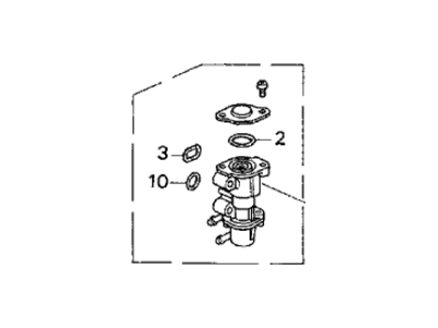 Acura 16500-P1R-901 Valve Assembly, Fast Idle (Af17G)