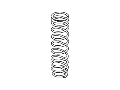 Acura 52441-SW5-J03 Spring, Rear (Showa)