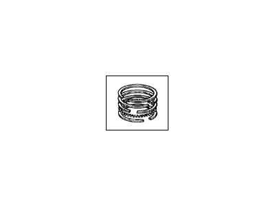 Acura 13011-P1R-003 Ring Set, Piston (STD) (Teikoku)