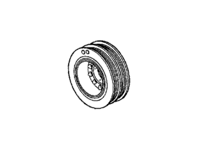 Acura 13810-PY3-003 Pulley, Crankshaft (Nok)