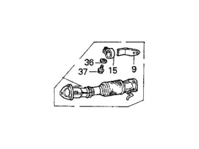 Acura 18210-SW5-A01 Pipe A, Exhaust