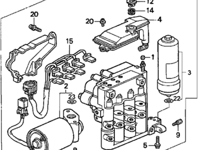 Acura 57110-ST5-053 Modulator Assembly