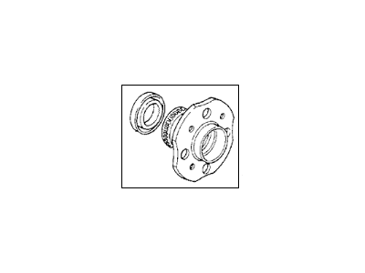 Acura 42200-SW5-C51 Bearing Assembly, Rear Hub Unit