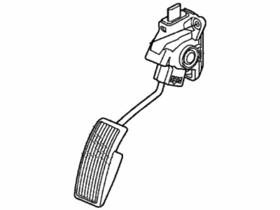 Acura 17800-SZN-A03 Pedal Assembly, Accelerator