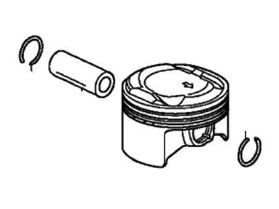 Honda 13020-RL5-A10 Piston Set B