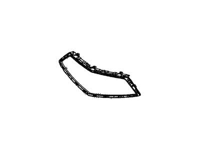 Acura 71121-TY2-A51 Base, Front Grille