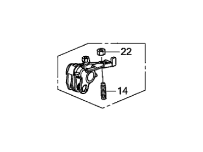 Acura 14640-5G0-A00 Arm Assembly, In. Rocker