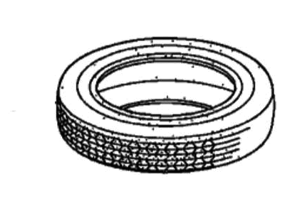 Acura 42751-MAX-002 Tire, T155/70D17 110M