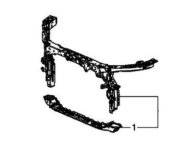 Acura 60400-TY3-A01ZZ Bulkhead, Front