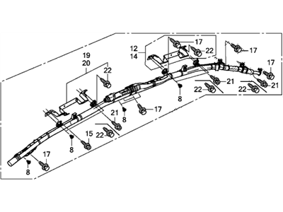 Acura 78870-TY2-A81 Module, Passenger Side Si Curt Ab