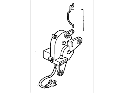 Acura 72615-SK8-004 Actuator Assembly, Right Rear Door Lock (Mitsui Kinzoku)