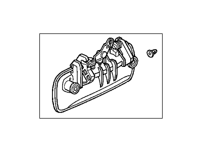 Acura 72640-SK8-003 Handle Assembly, Passenger Side (Outer) (Hondalock)