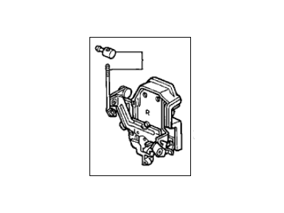 Acura 72610-SK8-004 Lock Assembly, Right Rear Door (Mitsui Kinzoku)