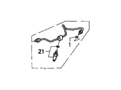 Acura 80341-SK7-A11 Pipe A, Receiver