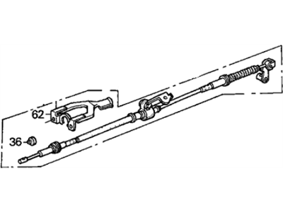 Acura 54315-SR3-N82 Wire, Control