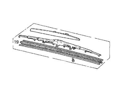 Acura 76620-SP0-305 Windshield Wiper Blade (550MM)
