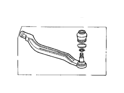 Acura 53540-SP0-023 End, Passenger Side Tie Rod