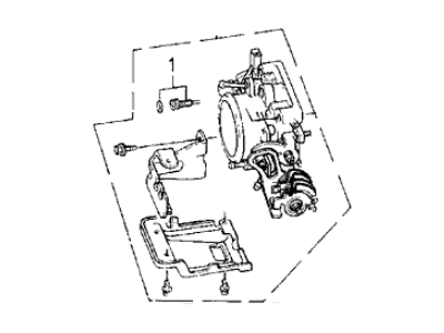 Acura 16400-PX9-A01 Body Assembly, Throttle