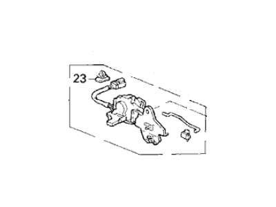 Acura 74850-SP0-A01 Lock Assembly, Trunk (Security)