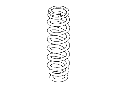 Acura 52441-SP0-G01 Spring, Rear (Mitsubishi)