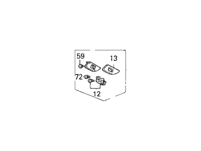 Acura 35760-SP1-A22 Switch Assembly, Power Window Assistant