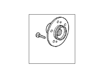 Acura 44600-SP0-000 Hub Assembly, Front