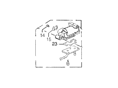 Acura 36450-PV1-A01 Valve Assembly, Electronic Air Control (Tec)