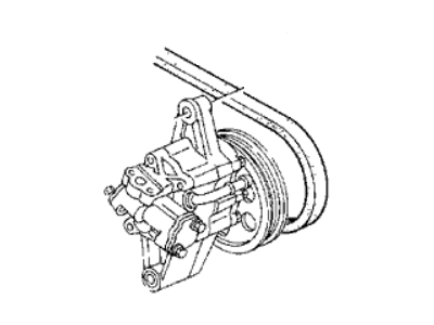 Acura 56992-PV0-013 Belt, Power Steering Pump