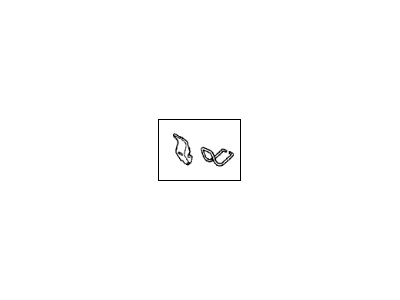 Acura 17215-PV1-000 Clip Set, Wire