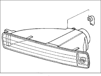 Acura 33351-SL5-A01 Lamp, Driver Side