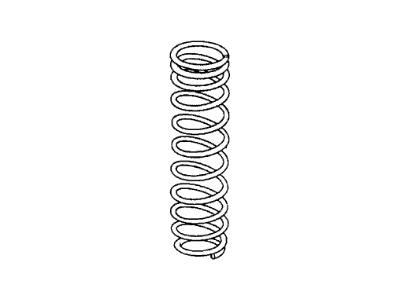 Acura 52441-SL5-A03 Spring, Rear (Showa)