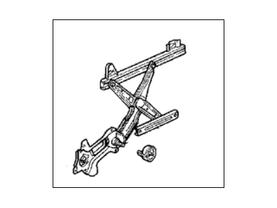 Acura 72251-SL4-023 Regulator, Left Front Door