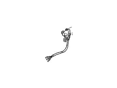 Acura 72125-SL5-A01 Anti-Switch Assembly, Passenger Side