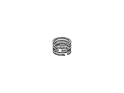 Acura 13011-PV1-003 Ring Set, Piston (STD) (Teikoku)