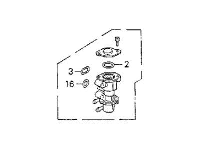 Acura 16500-PV1-900 Valve Assembly, Fast Idle (Af17D)