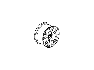 Acura 42700-T6N-A01 Disk, Aluminum Wheel (20X11J) (Superalloy)
