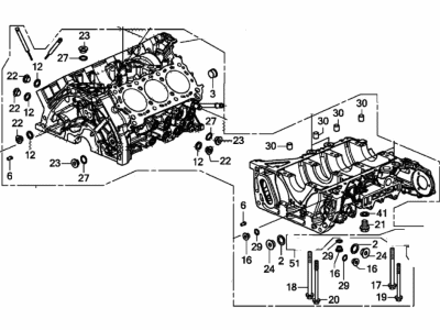 Acura 11000-58G-305 Block Kit, Cylinder