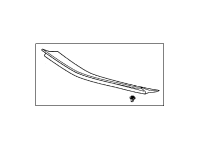 Acura 71710-T6N-A51 Spoiler Assembly, Trunk