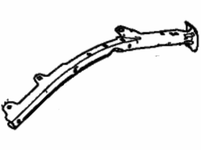 Acura 74081-T6N-A00 Frame, Left Front Bulkhead (Upper)